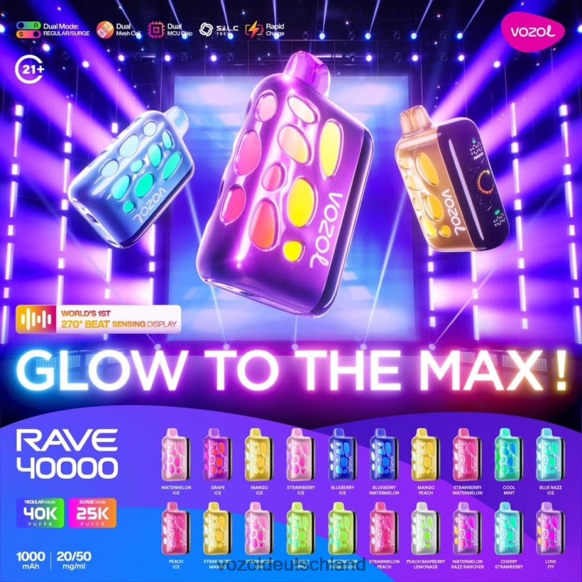 VOZOL Deutschland - Vozol Rave 40000 JN266J1
