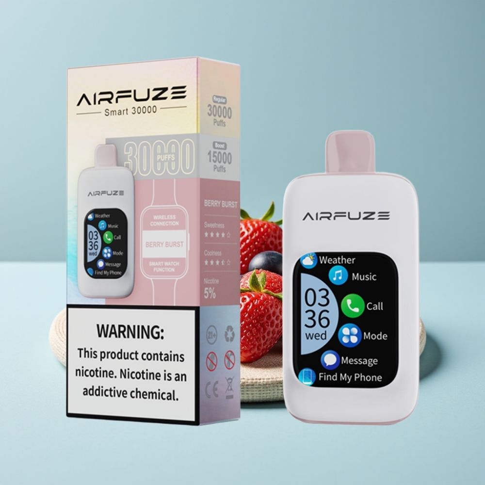 AirFuze Smart 30000 Puffs Disposable Pod Beeren-Explosion, 900mAh, Typ-C