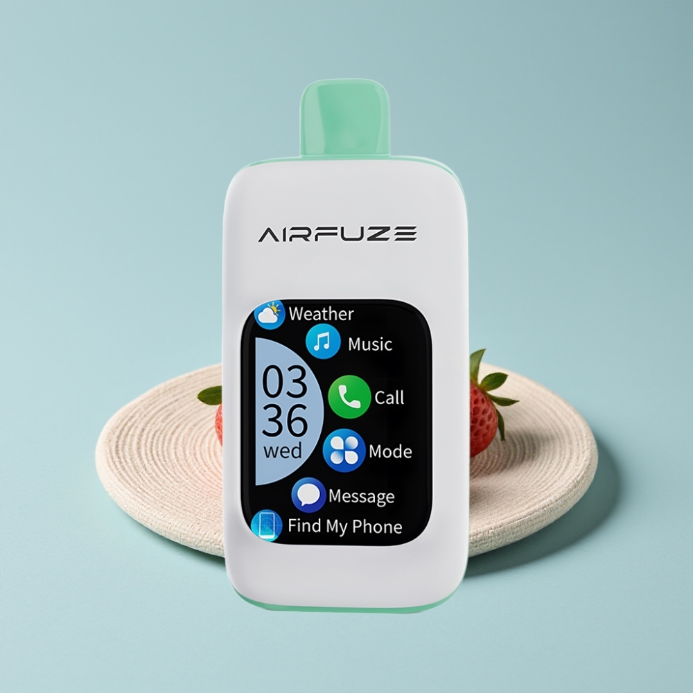 AirFuze Smart 30000 Puffs Disposable Pod Erdbeersommerzeit mit 5% Nikotin und 900mAh AirFuze Smart 30000 Puffs Disposable Pod Erdbeersommerzeit mit 5% Nikotin und 900mAh