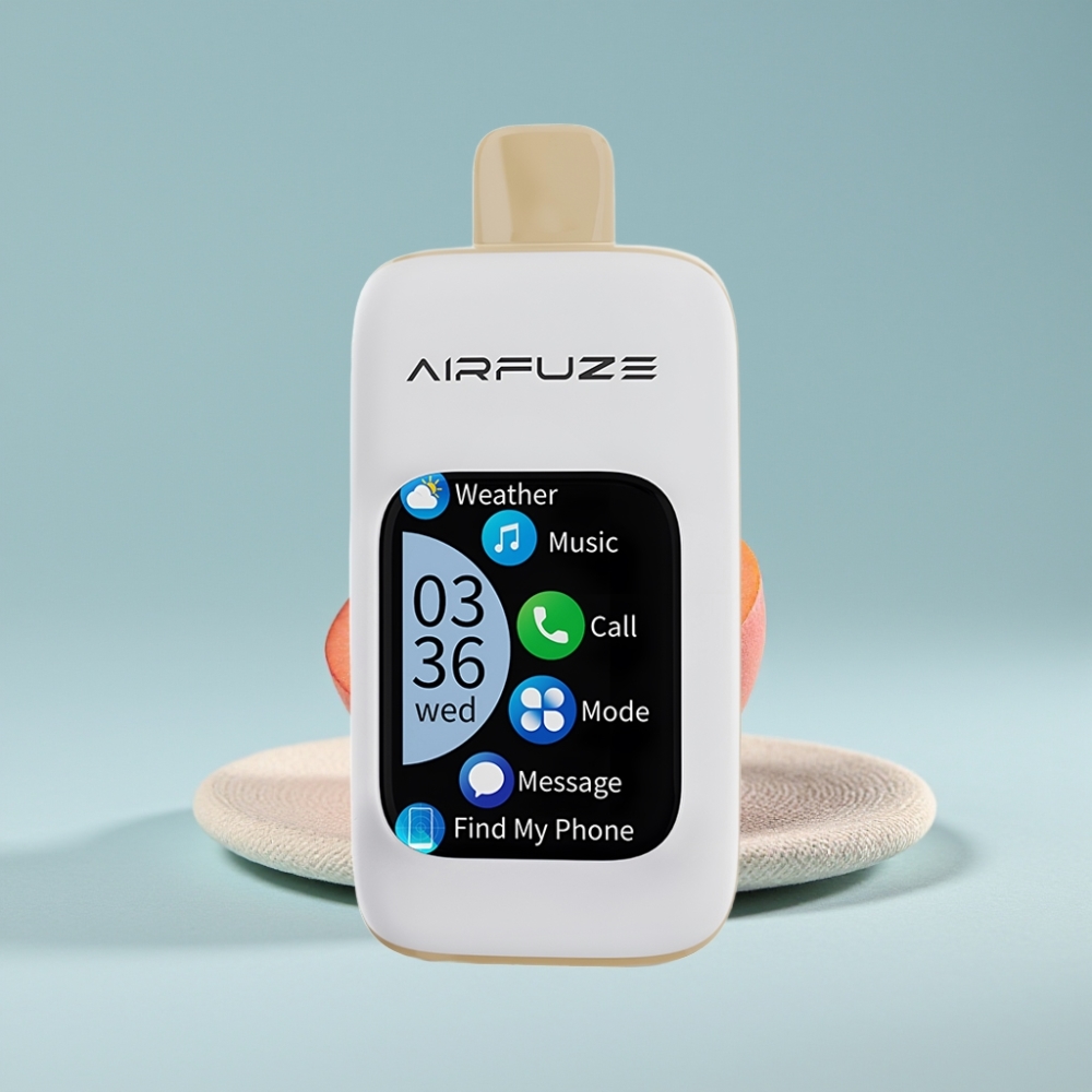 AirFuze Smart 30000 Puffs Disposable Pod Juicy Peach (Saftiger Pfirsich) 900mAh AirFuze Smart 30000 Puffs Disposable Pod Juicy Peach (Saftiger Pfirsich) 900mAh