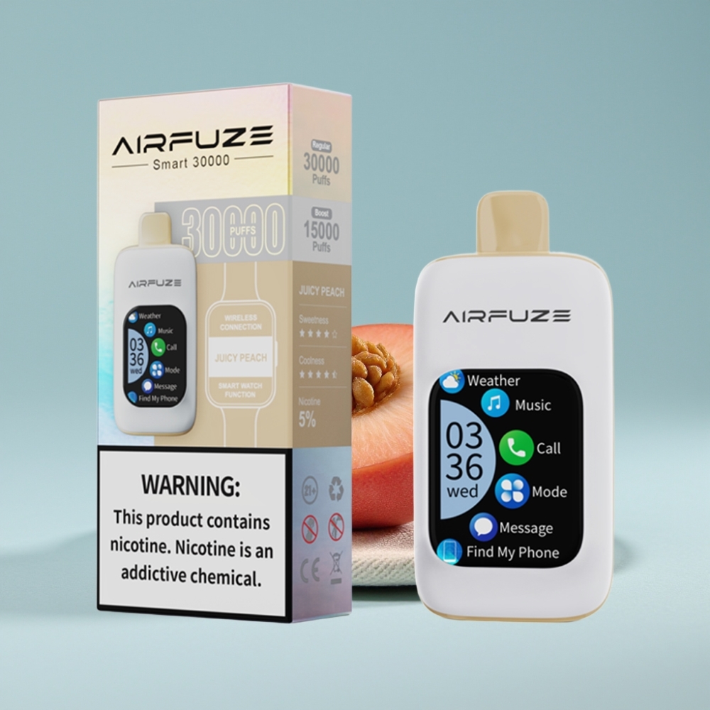 AirFuze Smart 30000 Puffs Disposable Pod Juicy Peach (Saftiger Pfirsich) 900mAh