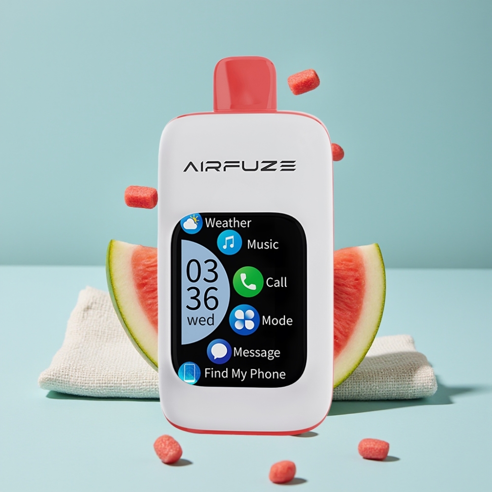 AirFuze Smart 30000 Puffs Disposable Pod Wassermelone-Eis 900mAh Typ-C AirFuze Smart 30000 Puffs Disposable Pod Wassermelone-Eis 900mAh Typ-C