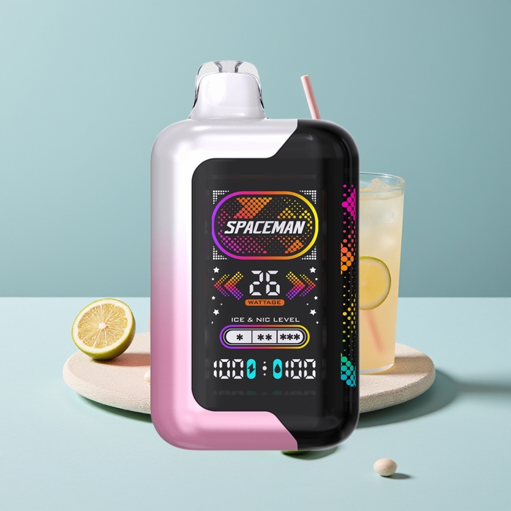 SMOK SPACEMAN SP40000 Zero Nikotin Disposable Pink Lemonade 20ml 1000mAh SMOK SPACEMAN SP40000 Zero Nikotin Disposable Pink Lemonade 20ml 1000mAh